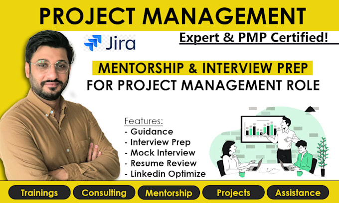 Gig Preview - Provide expert project management mentorship and interview prep