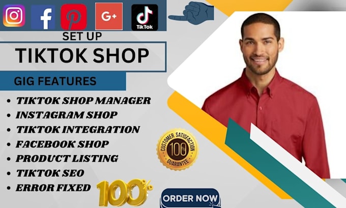 Gig Preview - Manage tiktok shop, tiktok dropshipping, tiktok shop ads, tiktok shop manager