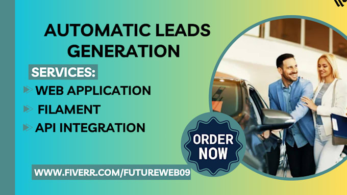 Gig Preview - Generate automatic leads accident car leads car sales leads used car leads