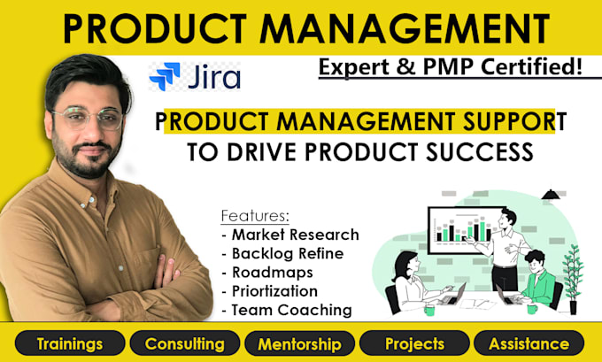 Gig Preview - Provide expert product management support, roadmaps and strategy