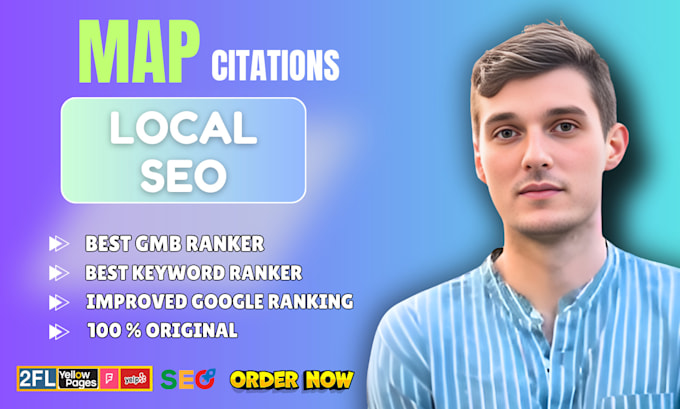 Gig Preview - Do google maps citations for gmb ranking or local business SEO