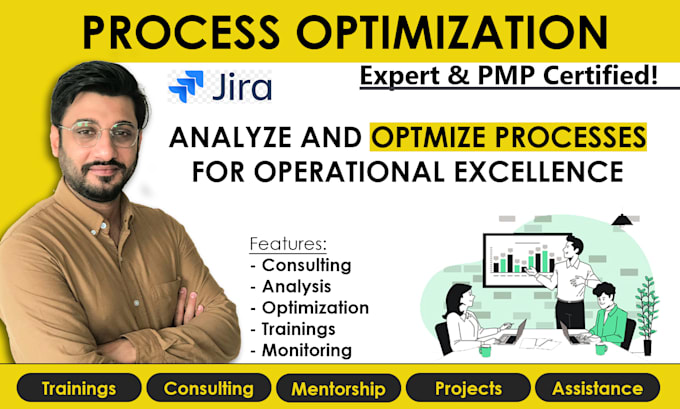 Gig Preview - Optimize processes to boost efficiency and streamline operations