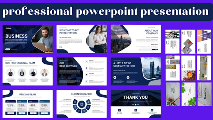 Gig Preview - Create professional powerpoint presentation investor pitch deck google slides