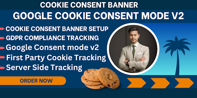 Bestseller - setup cookie consent banner to enable google consent mode v2