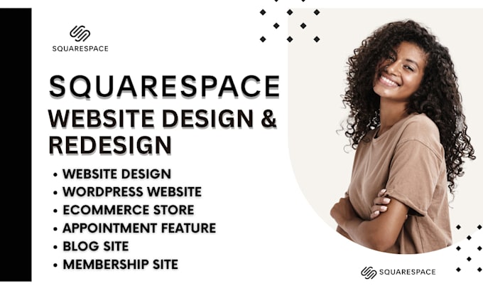 Gig Preview - Design squarespace website redesign squarespace website squarespace SEO