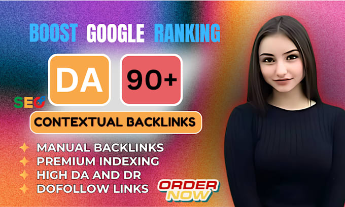 Gig Preview - Do contextual dofollow white hat high da seo backlinks for google ranking