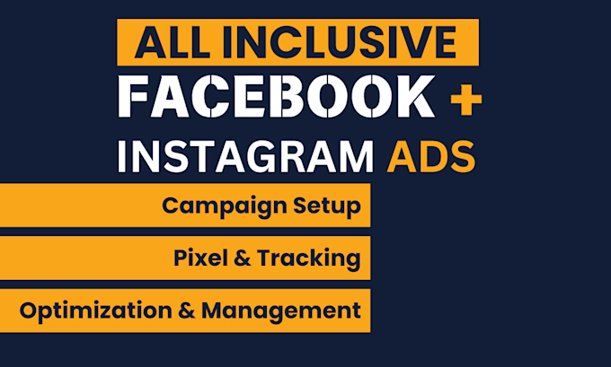 Gig Preview - Setup and manage facebook ads meta fb ad campaign advertising marketing campaign