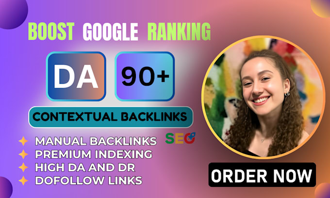 Gig Preview - Do white hat seo 90 da contextual dofollow backlinks