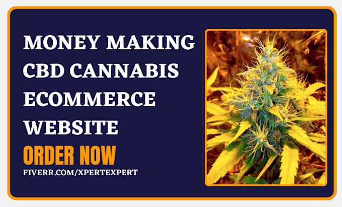 Gig Preview - Design autopilot cannabis website cbd ecommerce cbd website cannabis ecommerce