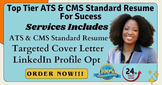 Gig Preview - Write an ats compliant resume for offshore professionals