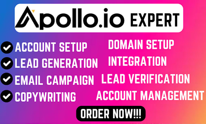 Gig Preview - Set up automation workflows and management in apollo io