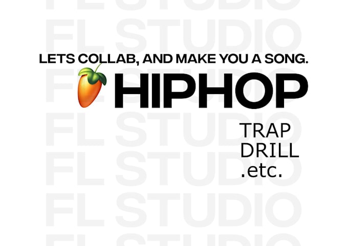 Gig Preview - Do hip hop trap, and drill beats for you at a cheap price