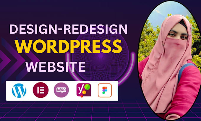 Gig Preview - Build wordpress design and redesign website