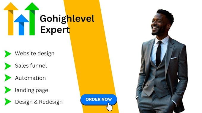 Gig Preview - Do gohighlevel funnel gohighlevel website gohighlevel landing page ghl setup