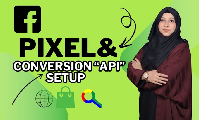 Gig Preview - Set up facebook pixel conversion API and server side tracking for you