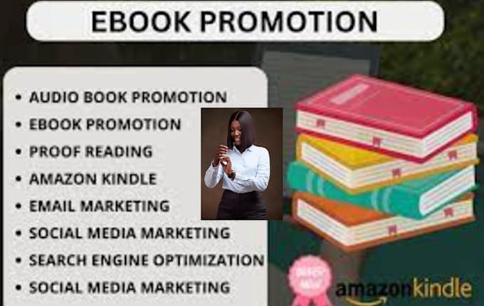 Gig Preview - Do profitable amazon book ebook promotion marketing on social media