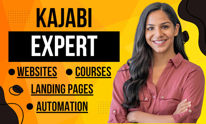 Bestseller - kajabi expert, email sequence, kajabi website, website design, online course