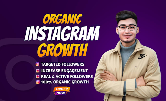 Gig Preview - Do super fast organic instagram growth