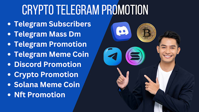 Gig Preview - Do solana meme coin promotion, meme coin marketing, telegram crypto promotion