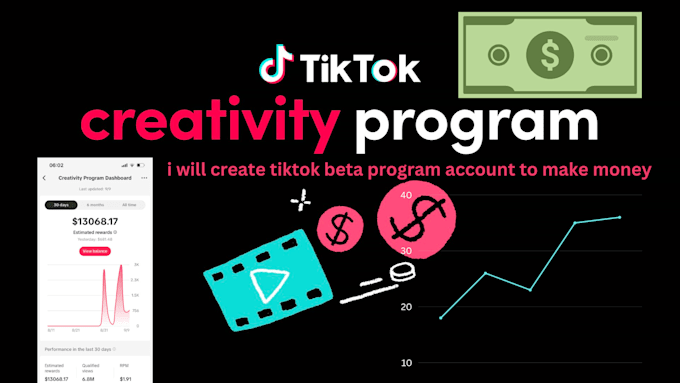 Bestseller - create tiktok beta accounts to boost your earnings