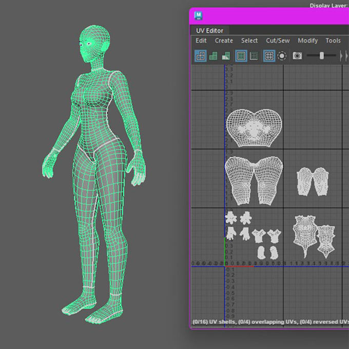 Gig Preview - Do 3d modeling of your character