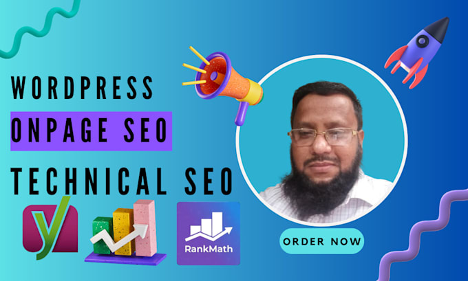 Gig Preview - Do wordpress onpage SEO with rankamth and yoast plugin