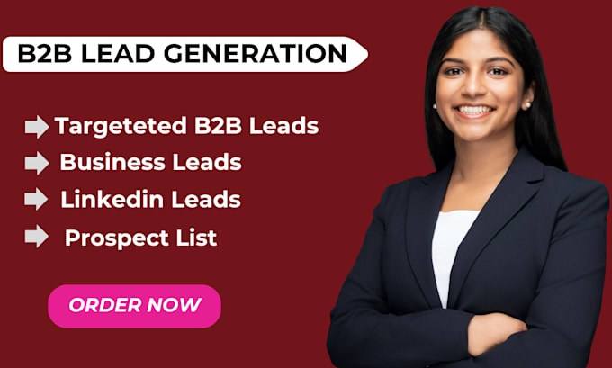 Gig Preview - Provide b2b lead generation and email list building services