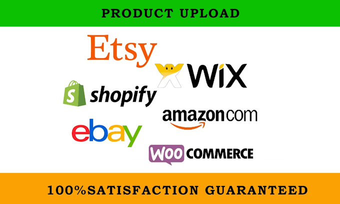 Gig Preview - Upload product or add listing to shopify store