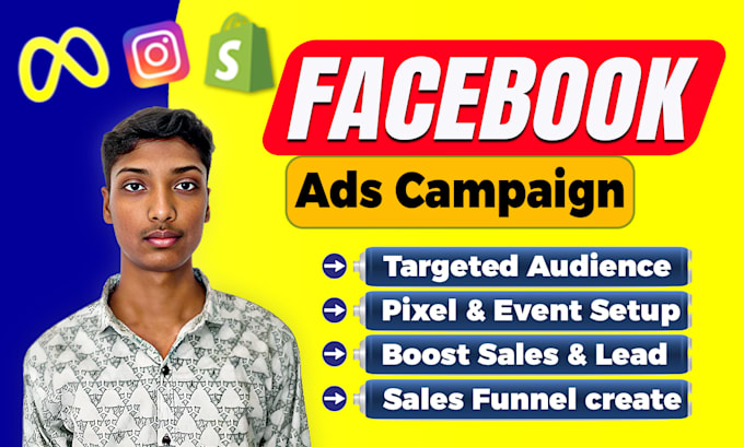 Bestseller - be your facebook ads campaign and instagram ads manager, run fb advertising