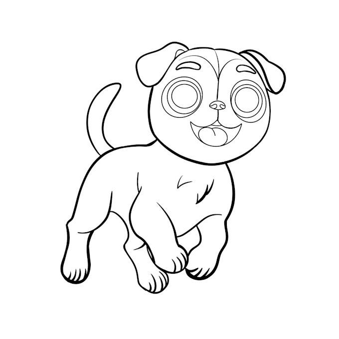 Gig Preview - Draw minimalistic vector line art for any of your pet portraits