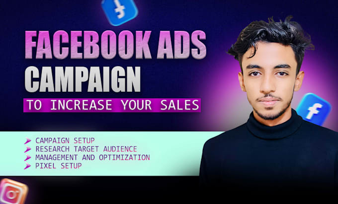 Gig Preview - Do facebook ads campaign to increase your sales