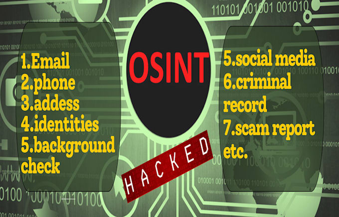 Bestseller - do osint research on anyone and give you detailed info