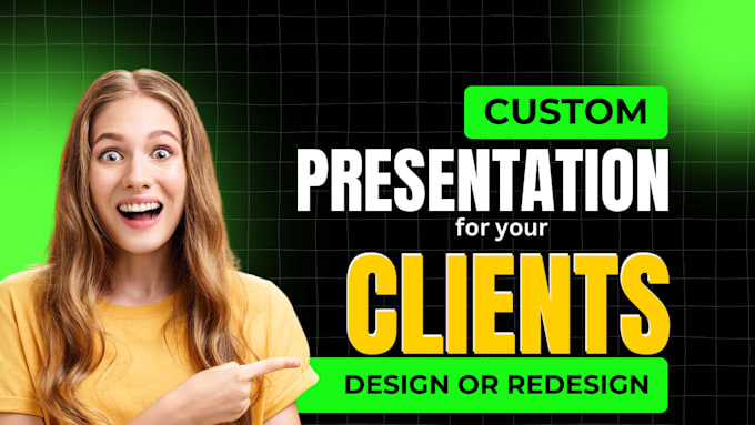 Gig Preview - Make your professional ppt