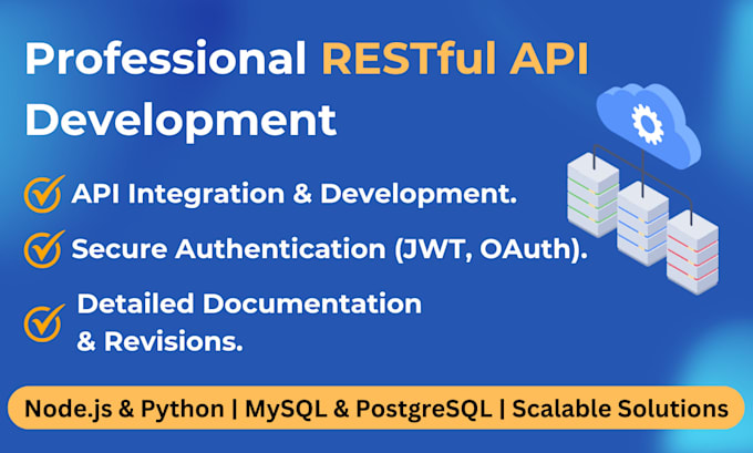 Bestseller - build high performance restful api with nodejs and python for your app