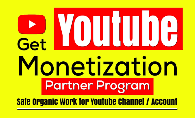 Gig Preview - Do fast organic youtube video or channel promotion for monetization