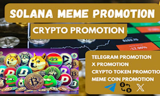 Bestseller - do memecoin promotion, telegram promotion, pump token, pump fun, solana token