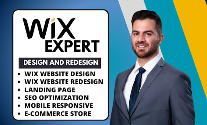 Gig Preview - Wix website redesign wix website design redesign design wix website wix redesign