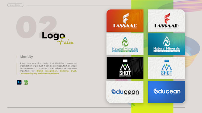 Gig Preview - Help to build your brand identity with logo designing