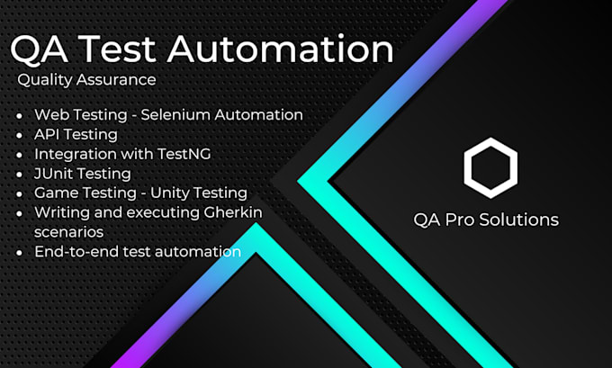 Gig Preview - Do comprehensive testing and automation services web, API