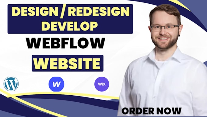 Gig Preview - Be your webflow developer and develop webflow website or figma to webflow