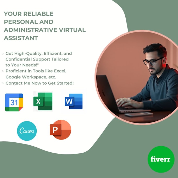 Gig Preview - Be an efficient virtual assistant for research, scheduling, and more