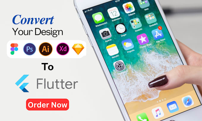 Gig Preview - Convert adobe xd or figma UI to flutter code