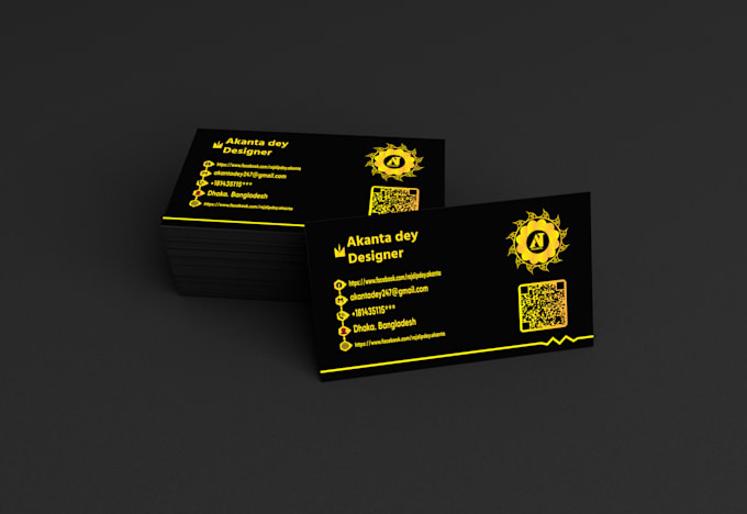 Gig Preview - Create 2 different business card design with print ready