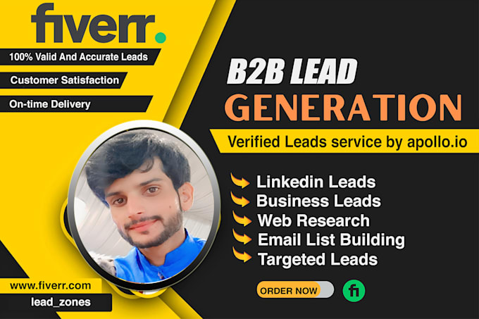 Gig Preview - Do lead generation on all the platform as per client requirement