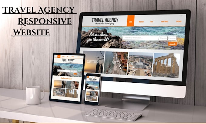 Gig Preview - Build a travel agency website with booking feature