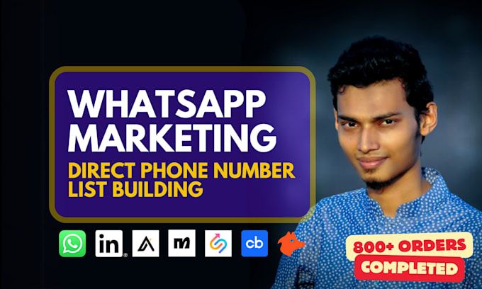 Gig Preview - Boost your business with whatsapp marketing