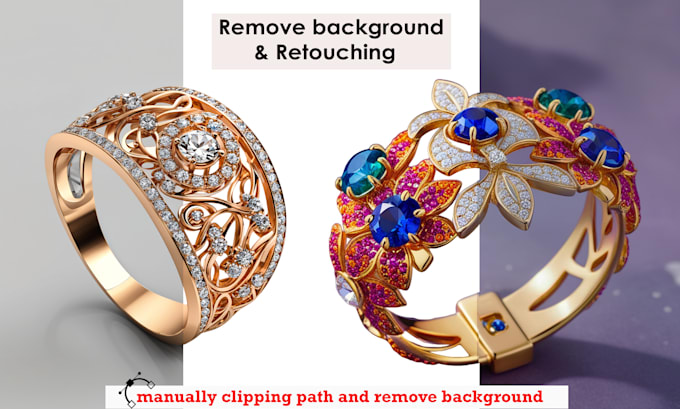 Gig Preview - Jewelry retouching and touch up of 5 images