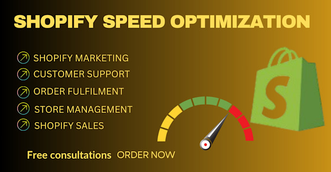 Gig Preview - Boost your shopify store speed sales perfomance