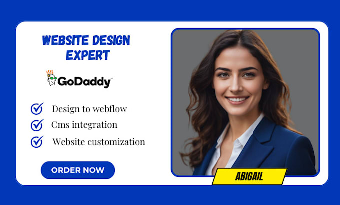 Bestseller - godaddy website design godaddy website redesign godaddy website