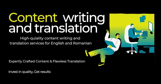 Gig Preview - Provide accurate romanian translations or write professional content